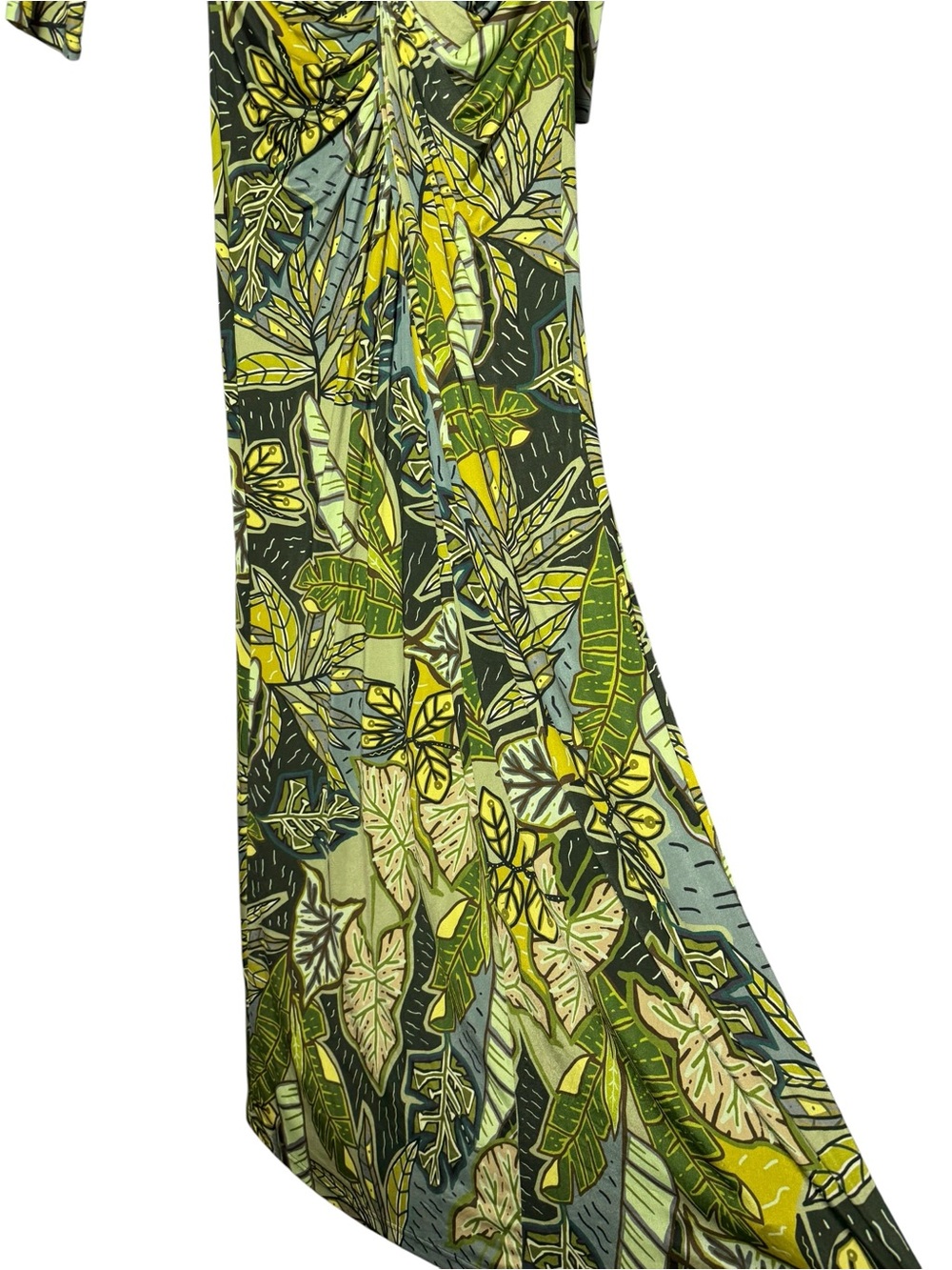 Ilse Jacobsen Tropical Print Twist Front
Dress In Clover Size Large - Picture 6 of 10